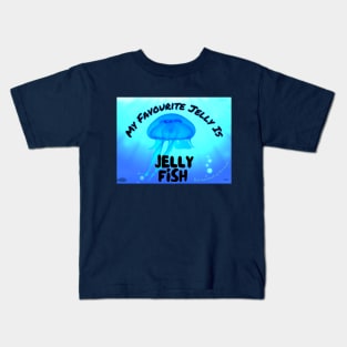 Jelly Fish My Favourite Children's Summer on the Ocean Beach Kids T-Shirt